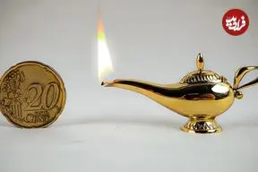 ببینید| مراحل ساخت یک چراغ جادوی علاءالدین مینیاتوری در خانه