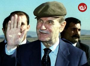 عکس؛ سفر به تاریخ؛ استقبال «محمدرضا پهلوی» از «حافظ اسد، رئیس‌جمهور  سوریه» در تهران؛ سال 54