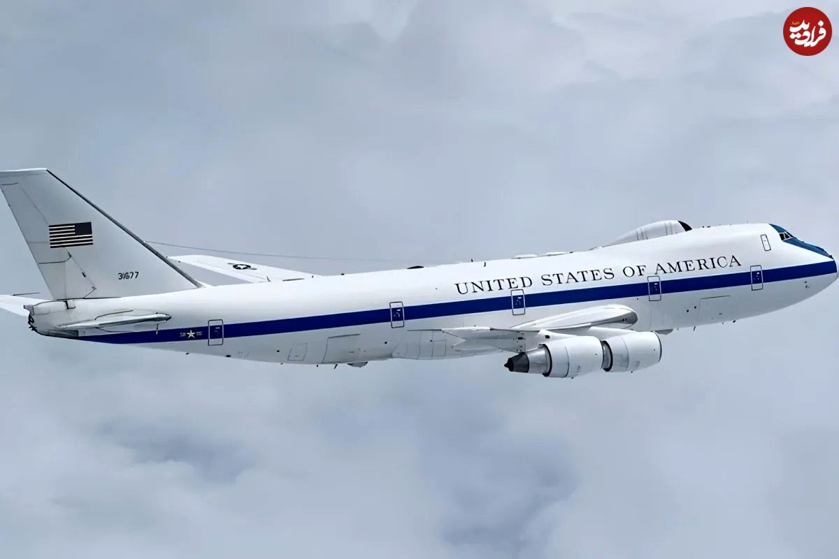 عکس| هواپیمای روز قیامت؛ با «کاخ سفید پرنده» آشنا شوید