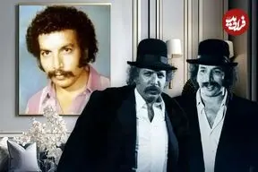 عکس| سفر در زمان؛ «بهمن مفید 34 ساله» در حال مچ اندازی با «بهروز شاهین فر»؛ سال 55