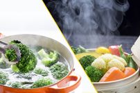 «پختن» یا «بخارپز کردن»؛ کدام روش برای طبخ سبزیجات بهتر است؟