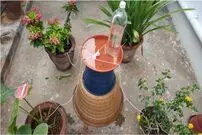(ویدئو) نحوه ایجاد یک سیستم آبیاری قطره ای برای آب دادن به گل ها در ایام تعطیلات