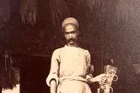عکس| سفر به ایران قدیم؛ تصویری از مغازۀ «هیزم‌فروشی» در دوران قاجار