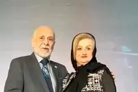 ببینید؛ پدر مادر سپند و کمند امیرسلیمانی برای اولین بار مقابل دوربین