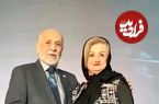 ببینید؛ پدر مادر سپند و کمند امیرسلیمانی برای اولین بار مقابل دوربین