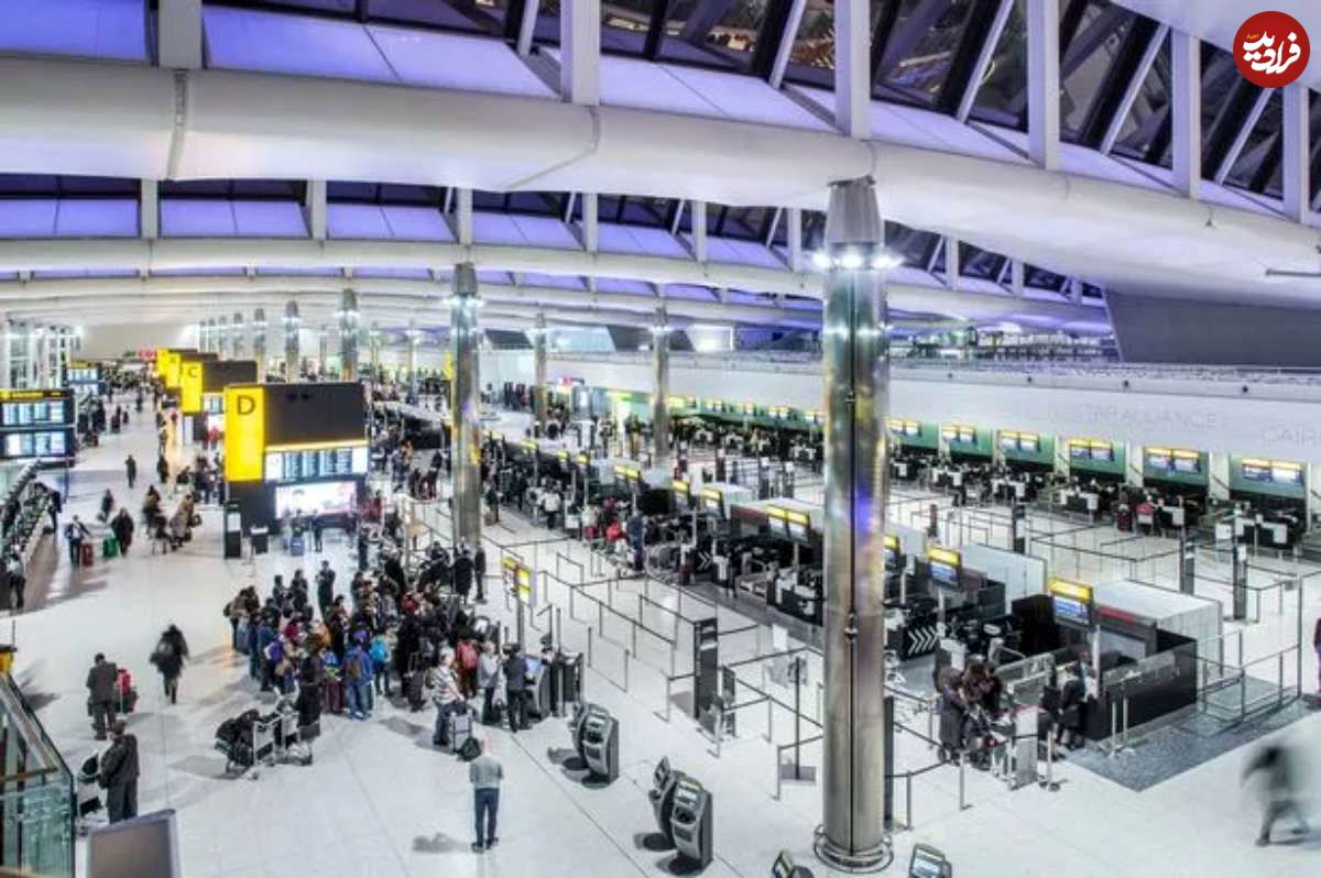 (اینفوگرافیک) شلوغ ترین فرودگاه های جهان بر اساس تعداد مسافران
