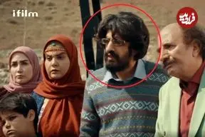 عکس| سفر در زمان؛ «افشین» سریال نون خ در یک فستیوال در کردستان عراق؛ سال 1403