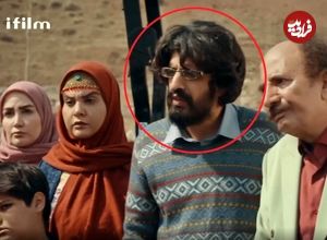 عکس| سفر در زمان؛ «افشین» سریال نون خ در یک فستیوال در کردستان عراق؛ سال 1403