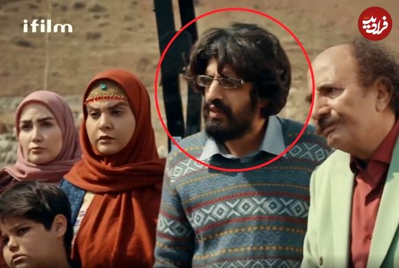 عکس| سفر در زمان؛ «افشین» سریال نون خ در یک فستیوال در کردستان عراق؛ سال 1403