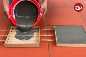 ببینید| با مقوا و سیمان، این گلدان زیبا و خلاقانه را بسازید