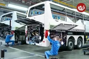 ببینید| صفر تا صد تولید اتوبوس های لوکس «سترا» در بلژیک