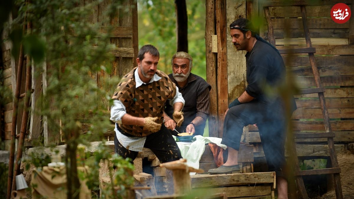 (عکس) تیپ ویژه «جاوید و سهراب» سریال سوجان در یک مراسم سینمایی