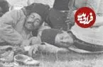 عکس| سفر زمان؛ تصویری از «پشت‌صحنه یک فیلم» با بازی درباریان در دوران قاجار