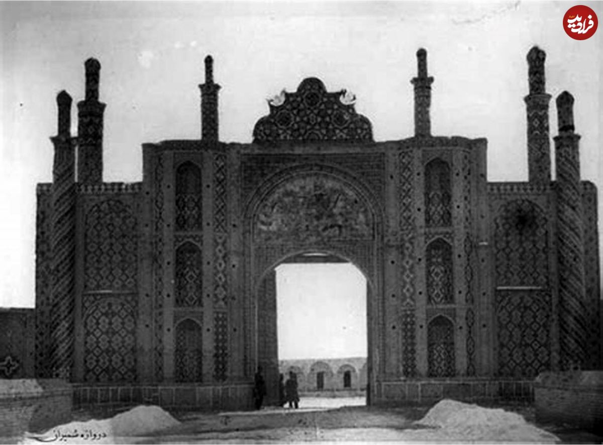 (عکس) سفر به تهران قدیم؛ تصویری نایاب از دروازه شمیران