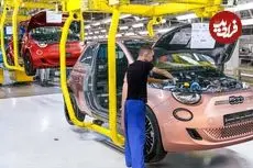 ببینید| نگاهی به مراحل تولید خودروهای فیات 500 و مینی کوپر در ایتالیا و انگلیس