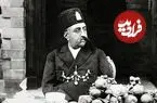 عکس| سفر در زمان؛ «مظفرالدین‌شاه قاجار» در کنار عین الدوله