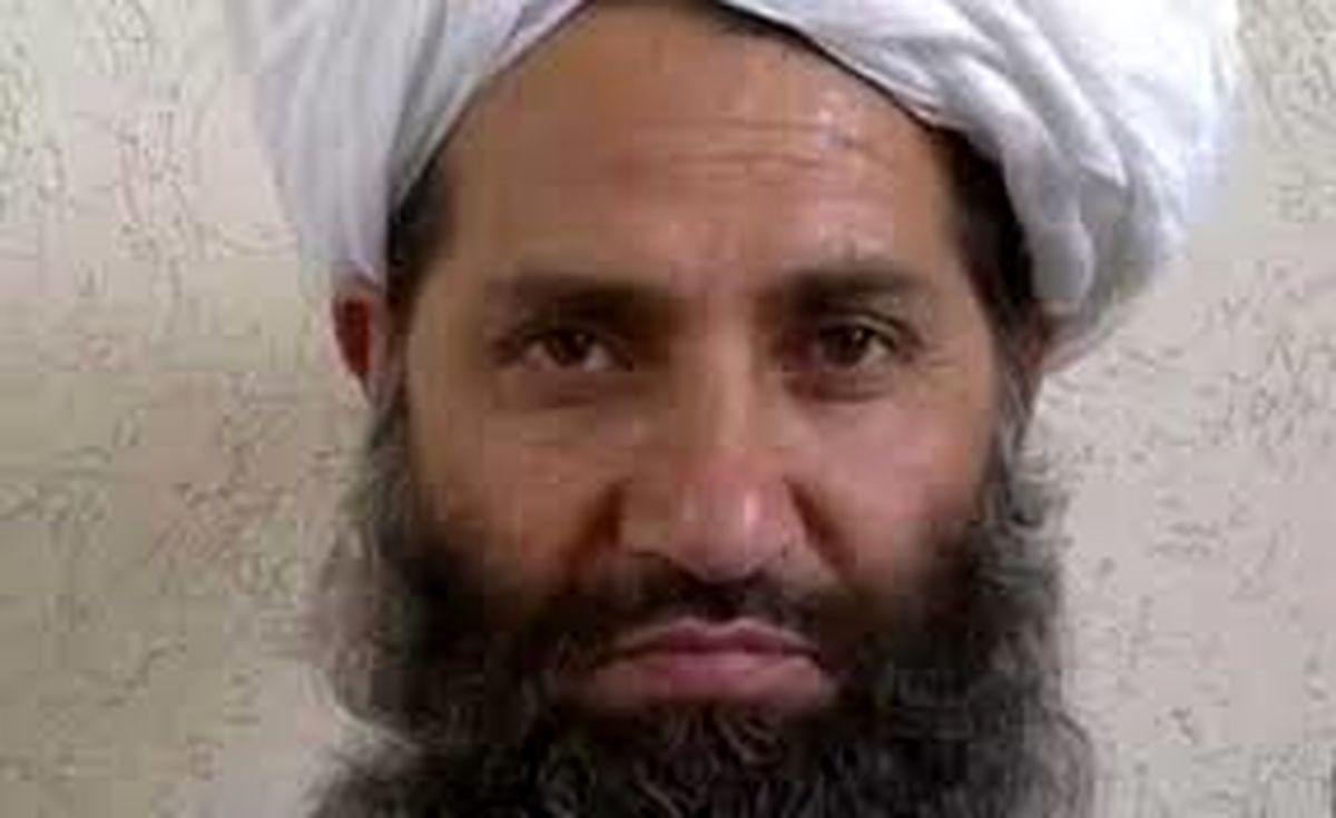 عکس منتشر شده از رهبر طالبان در یک مراسم خصوصی