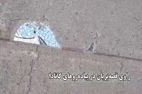ببینید؛ راوی قصه پریان در پیاده رو های کانادا؛ وقتی راه می‌روید باید سرتان را پایین بگیرید 