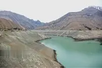 (تصاویر) سد کرج در آستانه خشکی