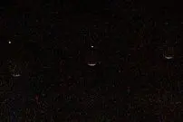 این نقطه نورانی کوچک کره زمین است؛ لحظه تاریخی پنهان شدن زمین در آسمان مریخ