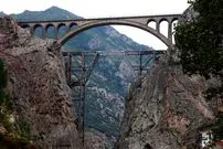 (عکس) پل تاریخی ورسک را در شب ببینید!