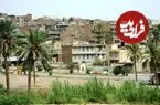 عکس| سفر زمان؛ منظرۀ شهر «قصر شیرین» در سال 1312 شمسی