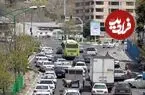 عکس| سفر زمان؛ منظرۀ «چهارراه استقلال» تهران در حدود 60 سال قبل