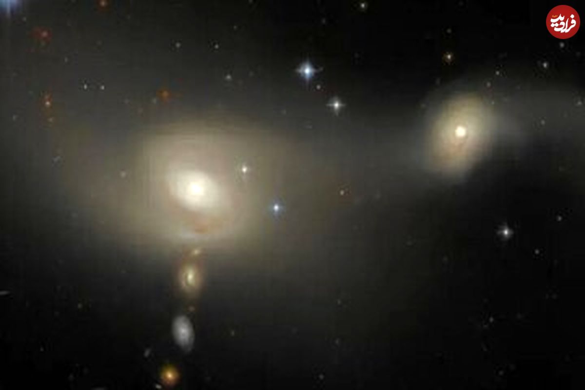 عکس جدید تلسکوپ هابل از کهکشان‌های عجیب و غریب