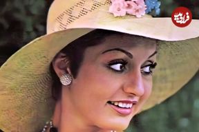 عکس| سفر در زمان؛ «گوگوش» در حال نوازش یک آهو در 16 سالگی؛ سال 1345