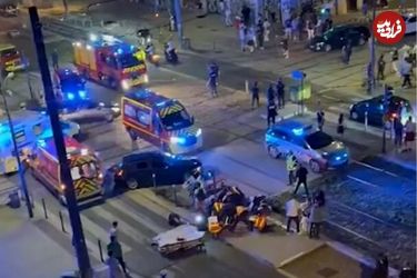 ببینید؛ حادثه تلخ در جشن پیروزی پاری‌سن‌ژرمن
