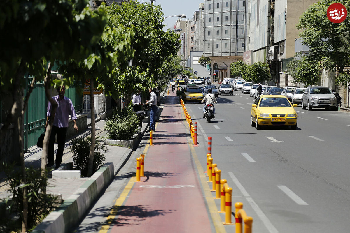تصاویر؛ رنگارنگترین خیابان تهران