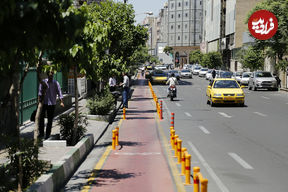 تصاویر؛ رنگارنگ‌ترین خیابان تهران