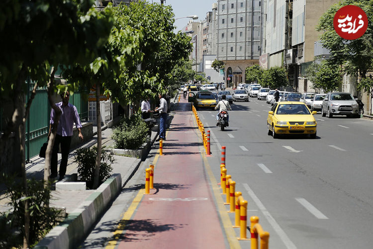 تصاویر؛ رنگارنگ‌ترین خیابان تهران