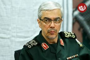 عکس؛ سفر در زمان؛ «سرلشکر باقری در حال خوش و بش با سرلشکر فیروزآبادی»؛ سال 95