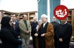 عکس؛ سفر در زمان؛ «هاشمی رفسنجانی در حال خوش و بش با رضا رویگری»؛ سال 95