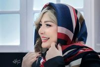 عکس؛ سفر به تاریخ؛ «نیوشا ضیغمی» در مراسم افطاری حسن روحانی؛ سال 1396