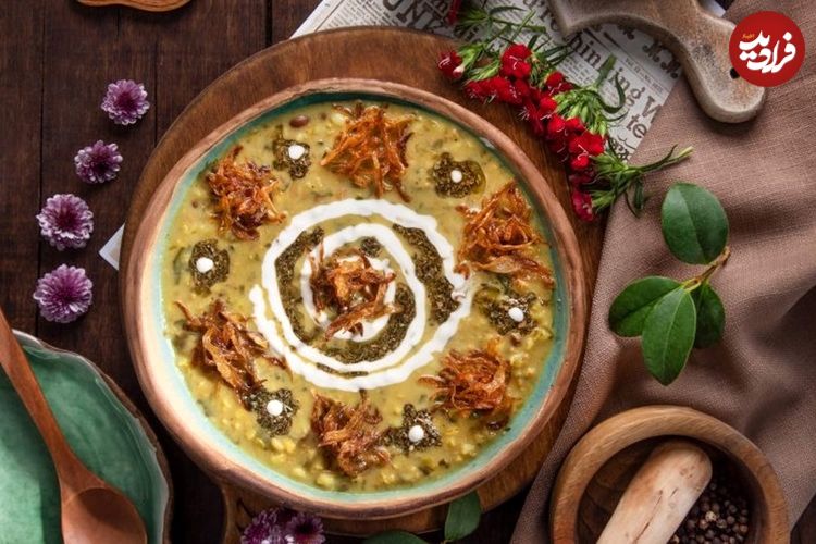 طرز تهیه آش گندم سنتی برای مجالس و دورهمی