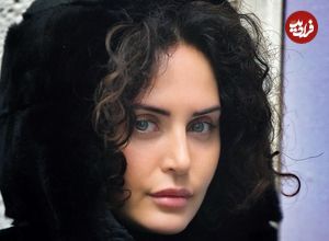 عکس| سفر در زمان؛ «الناز شاکردوست» در پشت صحنه فیلم شبی که ماه کامل شد؛ سال 98