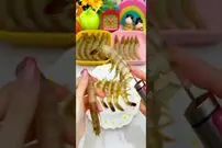 (ویدئو) ابزاری شگفت انگیز برای برداشت پوست و پولک ماهی و میگو