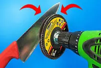 (ویدئو) نحوه تیز کردن راحت چاقو با CD کهنه در 3 دقیقه!  