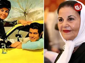 عکس| سفر زمان؛ «پوری بنایی» در 30 سالگی و با چادر در فیلم کوچه مردها؛ سال 49