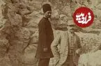 عکس| سفر زمان؛ تفریح ایرانی‌ها و اروپایی‌ها در چشمه‌علی شهرری در دوران قاجار