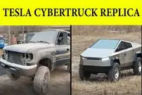 ببینید| روند ساخت یک سایبر تراک تسلا با کمک قطعات یک تویوتای قدیمی