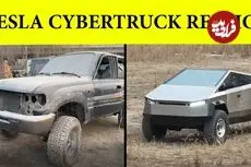 ببینید| روند ساخت یک سایبر تراک تسلا با کمک قطعات یک تویوتای قدیمی