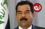 عکس| سفر زمان؛ «صدام حسین» در حال شنا کردن در یک رودخانه و در عراق؛ دهه 50