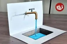 ببینید| به سادگی این نقاشی 3 بعدی شگفت انگیز را روی کاغذ بکشید!