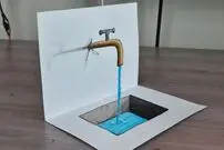 ببینید| به سادگی این نقاشی 3 بعدی شگفت انگیز را روی کاغذ بکشید!