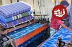ببینید؛ مراحل دیدنی تولید انبوه پارچه لُنگی (Lungi) در پاکستان