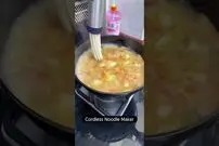 (ویدئو) این دستگاه نودل ساز جدید شما را شگفت زده می کند!