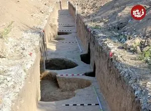 حلقۀ 2200 ساله با تصویر «ملکۀ مصر باستان» در یک خانۀ باستانی در روسیه پیدا شد
